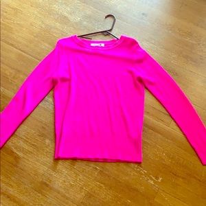 Bright magenta pink sweater. Super soft